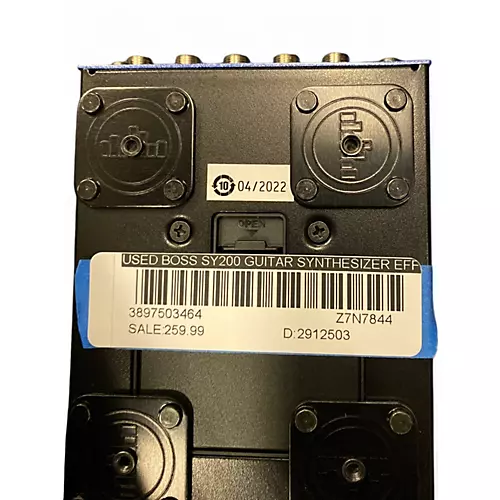 Used BOSS SY200 GUITAR SYNTHESIZER Effect Processor