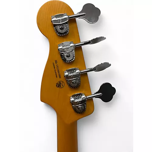 Used 2019 Fender American Ultra Precision Bass Mocha Burst Electric Bass Guitar Mocha Burst