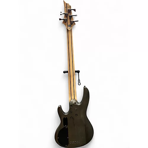 Used ESP ltd 205sm See Thru Black Electric Bass Guitar See Thru Black