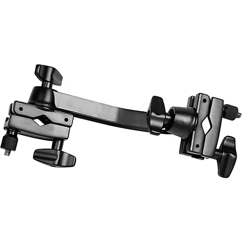 Pearl Long Two Position Twin Revolving Adapter, Black