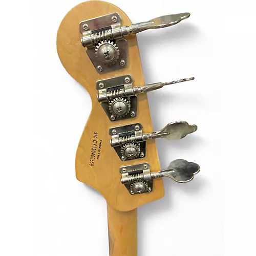 Used Squier AFFINITY PJ-BASS Black Electric Bass Guitar Black