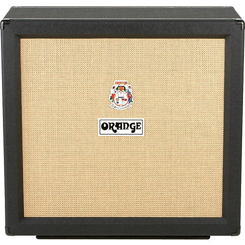 Orange Amplifiers PPC Series PPC412-C 240W 4x12 Guitar Speaker Cabinet Black Straight