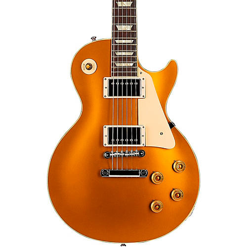 Gibson Custom M2M 1957 Les Paul Goldtop Reissue Gloss Electric Guitar Double Gold