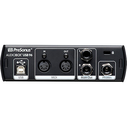 PreSonus AudioBox USB 96 25th Anniversary Edition Audio Interface With Studio One Artist 6 Software Black