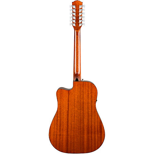 Fender CD-60SCE Dreadnought 12-String Acoustic-Electric Guitar Natural