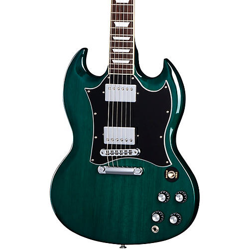 Gibson SG Standard Electric Guitar Translucent Teal
