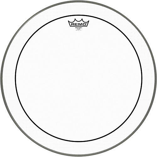 Remo Pinstripe Clear Bass Drum Head 20 in.