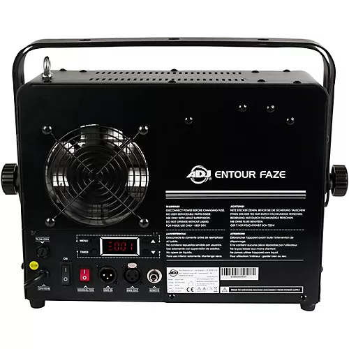 American DJ Entour Faze Hybrid Fog Haze Machine Black