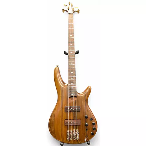 Used 2025 Ibanez SR5500 Natural Electric Bass Guitar Natural