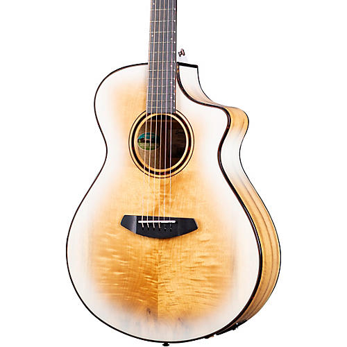 Breedlove Pursuit Exotic S CE Concert Acoustic-Electric Guitar Blackberry