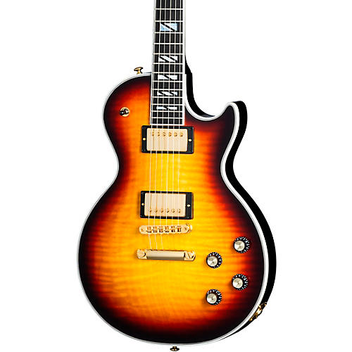 Gibson Les Paul Supreme Electric Guitar Transparent Ebony Burst