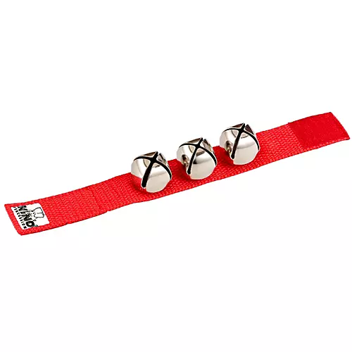 Nino Wrist Bells Strap with 3 Bells Blue 9 in.