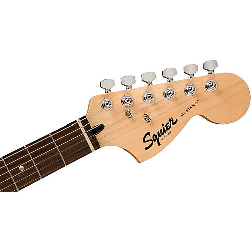 Squier Sonic Mustang Laurel Fingerboard Electric Guitar Graffiti Yellow