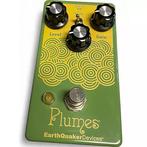 Used EarthQuaker Devices Plumes Small Signal Shredder Overdrive Effect Pedal