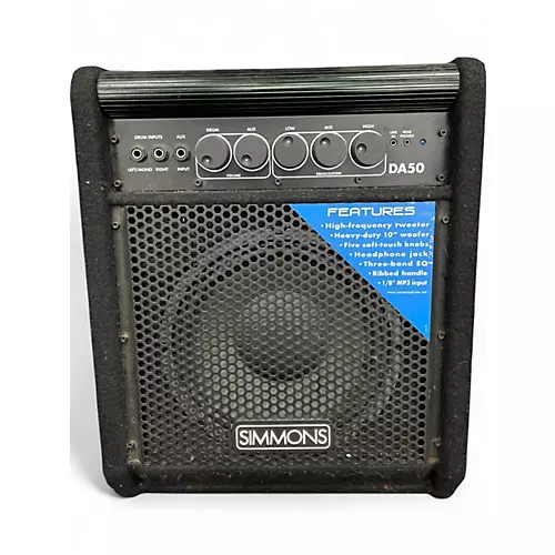 Used Simmons DA50 50W Drum Amplifier
