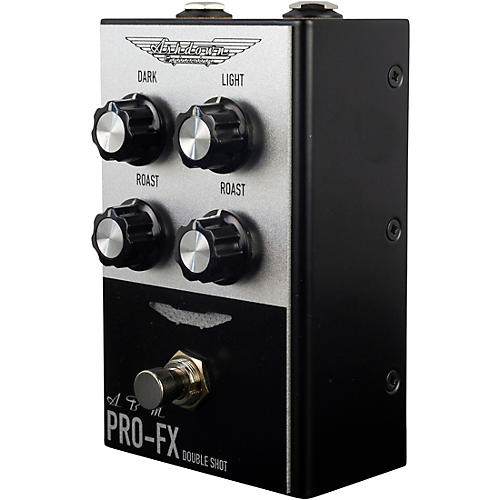 Ashdown Compact Twin Band Blended Effects Pedal Silver and Black