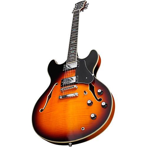 SIRE Larry Carlton H7 Hollowbody Electric Guitar See-Thru Red