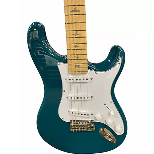 Used PRS SE Silver Sky John Mayer Signature Nylon Blue Solid Body Electric Guitar Nylon Blue