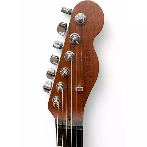 Used Fender American Acoustasonic Telecaster Bourbon Burst Acoustic Electric Guitar Bourbon Burst