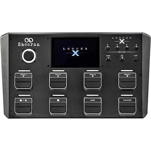 Sheeran Looper Looper X Multi-Track Looper Workstation Black