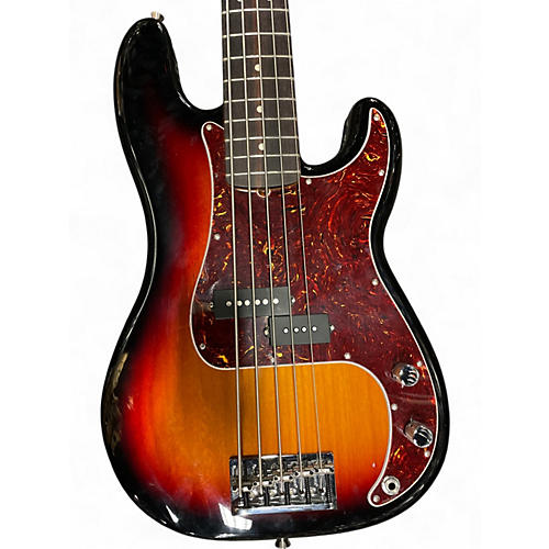 Used Fender american professional ii precision bass v Tobacco Sunburst Electric Bass Guitar Tobacco Sunburst
