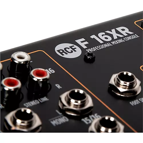 RCF F-16XR 16-Channel Mixer With FX and Recording
