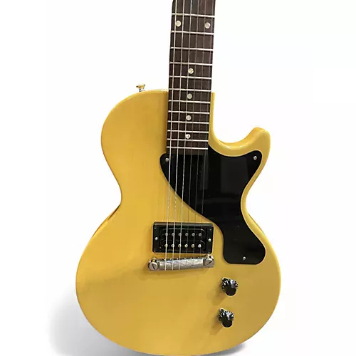 Used 2020 Gibson 1957 Reissue Les Paul Junior Music Zoo Exclusive TV Yellow Solid Body Electric Guitar TV Yellow