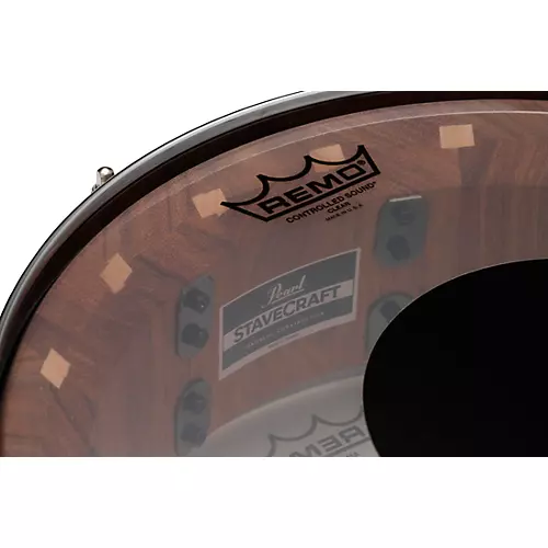 Pearl StaveCraft Makha Snare Drum 14 x 6.5 in. Hand-Rubbed Natural