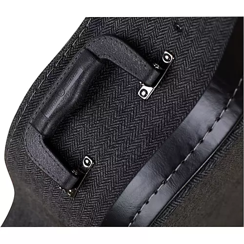 Road Runner RRBTWA Boulevard Series Black Tweed Acoustic Dreadnought Wood Case Black Tweed