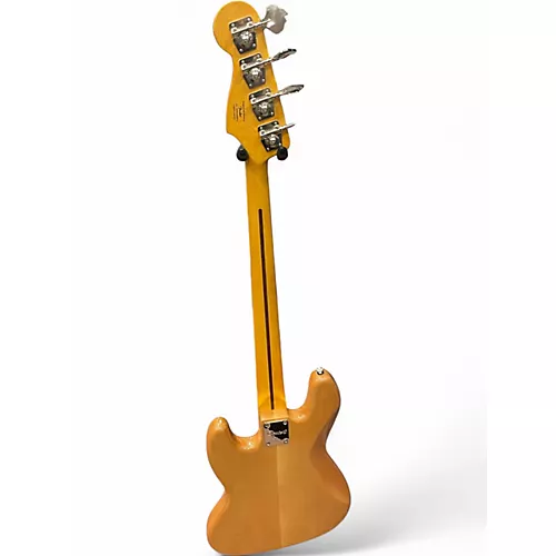 Used Squier Classic Vibe 70s Jazz Bass Natural Electric Bass Guitar Natural