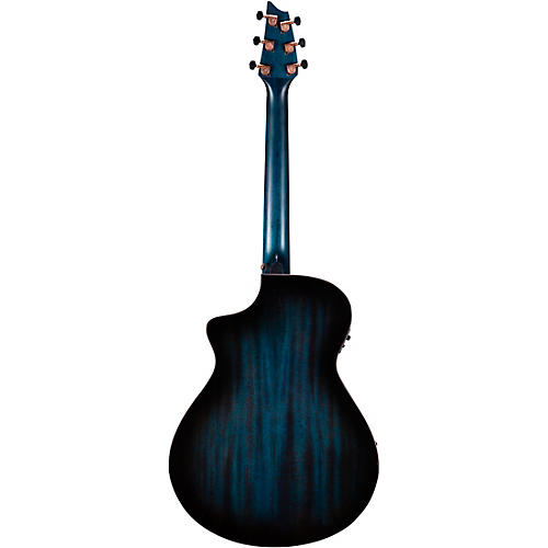 Breedlove Rainforest S African Mahogany Concert Acoustic-Electric Guitar Midnight Blue