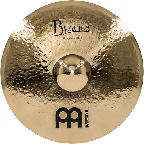 MEINL Byzance Brilliant Heavy Hammered Crash Cymbal 22 in.