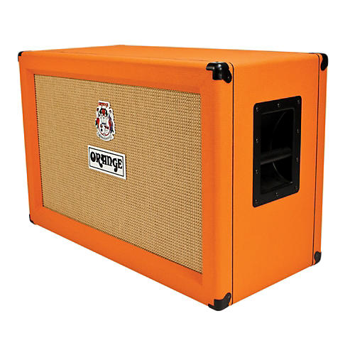 Orange Amplifiers PPC Series PPC212-C 120W 2x12 Closed-Back Guitar Speaker Cabinet Black Straight