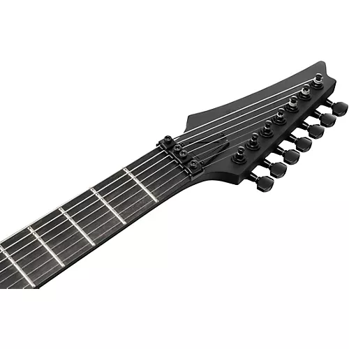 Ibanez Xiphos Iron Label 7str Electric Guitar Black Flat