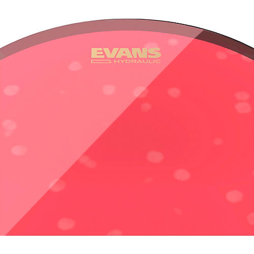EVANS Red Hydraulic Drum Head 6 in.