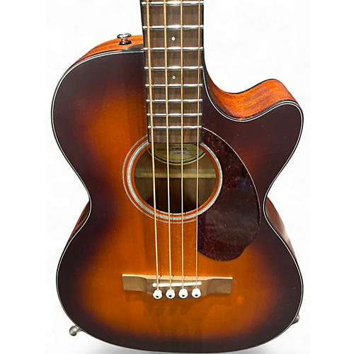 Used Fender CB-60SCE 2 Tone Sunburst Acoustic Bass Guitar 2 Tone Sunburst
