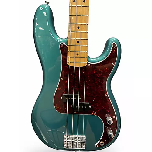 Used Fender Player Precision Bass Ocean Turquoise Electric Bass Guitar Ocean Turquoise