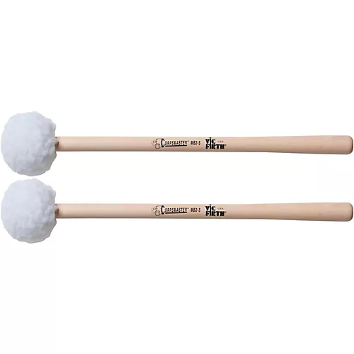 Vic Firth Corpsmaster Marching Bass Mallets Soft Extra Large