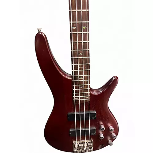 Used Ibanez SR500 Mahogany Electric Bass Guitar Mahogany