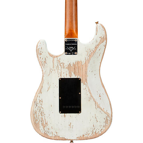 Fender Custom Shop Limited-Edition Poblano Stratocaster Super Heavy Relic Electric Guitar Aged Black