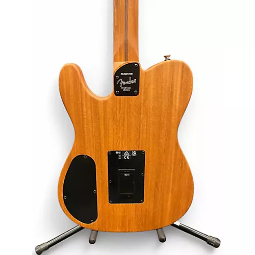 Used 2022 Fender Acoustasonic Player Telecaster ATOMIC WHITE Acoustic Electric Guitar ATOMIC WHITE