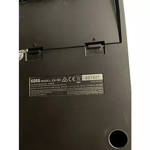 Used KORG EK-50 Portable Keyboard