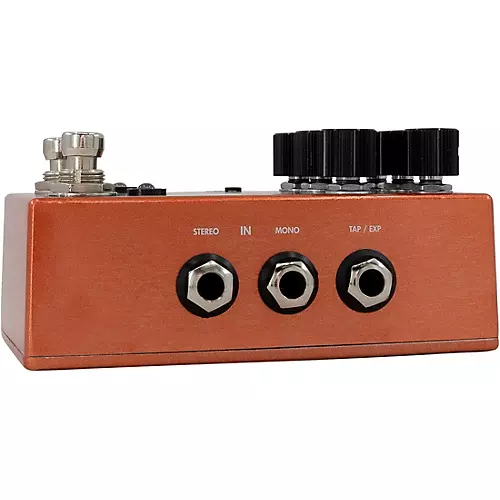 Walrus Audio Monumental Stereo Harmonic Tap Tremolo Effects Pedal Orange