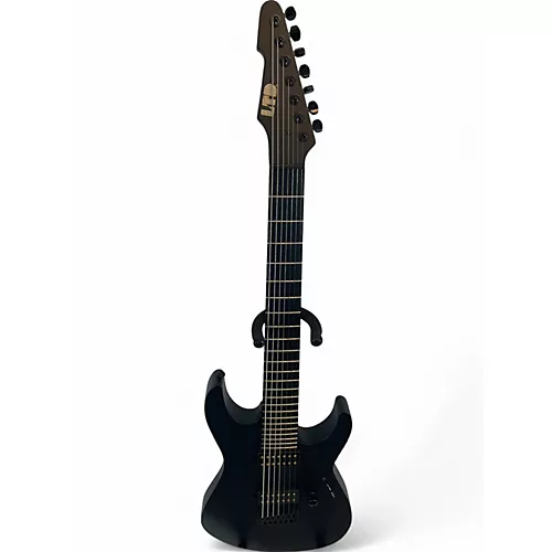 Used ESP LTD AW-7B Black Solid Body Electric Guitar Black