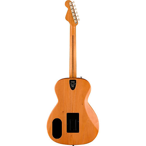 Fender Highway Parlor All-Mahogany Acoustic-Electric Guitar Natural