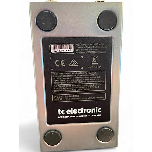 Used TC Electronic Afterglow Chorus Effect Pedal