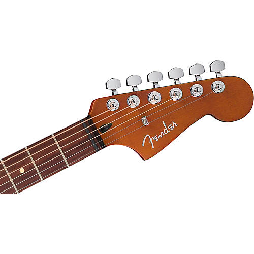Fender Acoustasonic Standard Jazzmaster Acoustic-Electric Guitar Black