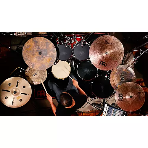 MEINL Byzance Extra-Dry Medium Hi-Hat Cymbals 16 in.