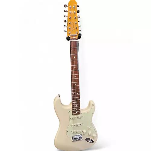 Used Fender ST 12 Vintage White Solid Body Electric Guitar Vintage White