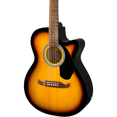 Fender FA-135CE Concert Acoustic-Electric Guitar Natural